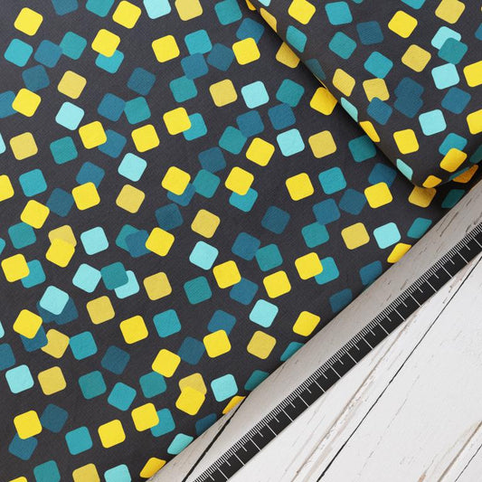 Baumwollsatin: Flugsaurier - perfekt für Schultüten, Accessoires zur Einschulung - T-Rex, Dinos, Wilde Tiere, Dschungel, Urwald