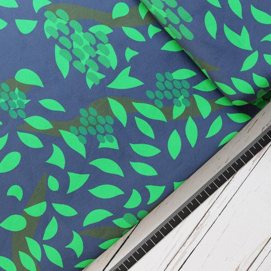 Baumwollsatin: Waldschuppen - perfekt für Schultüten, Accessoires zur Einschulung - Dino, Lava, Drache, T-Rex, Wald