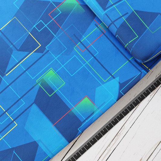 Baumwollsatin: Blaulicht Team - perfekt für Schultüten, Accessoires zur Einschulung - Feuerwehr, Polizei, Krankenwagen