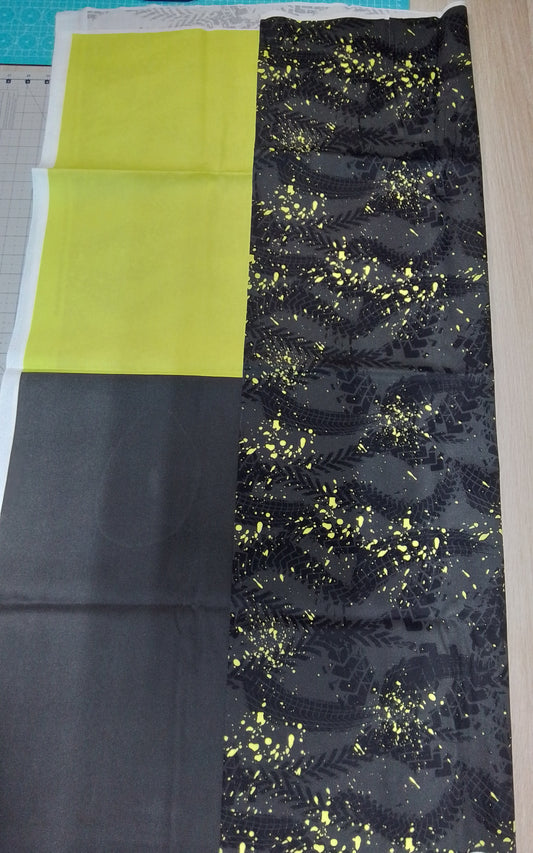 Sofortkauf: Baumwolle Stoffmix ca. 150 x 100 cm - "Zaubernacht-Einhorn" ( Farbe läuft aus-siehe Bild)