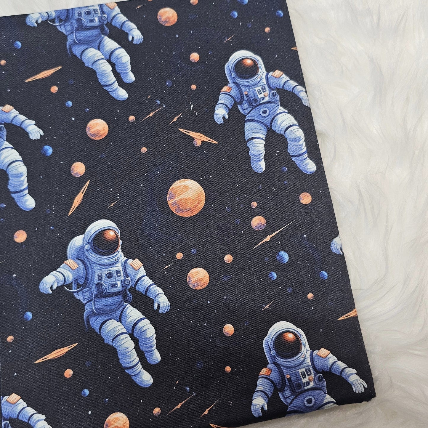 Sofortkauf: Baumwolle ca. 150 x 100 cm - Astronaut