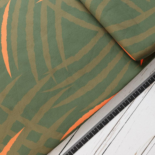 Baumwollsatin: Dschungelfieber - perfekt für Schultüten, Accessoires zur Einschulung - Tiger, Löwe, Affe, Panther