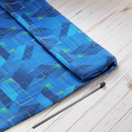 Baumwollsatin: Blaulicht Team - perfekt für Schultüten, Accessoires zur Einschulung - Feuerwehr, Polizei, Krankenwagen