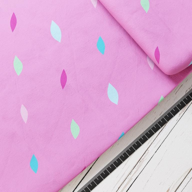 Baumwollsatin: Candybar - perfekt für Schultüten, Accessoires zur Einschulung - Bonbons, Süßes, Donuts, Sweets