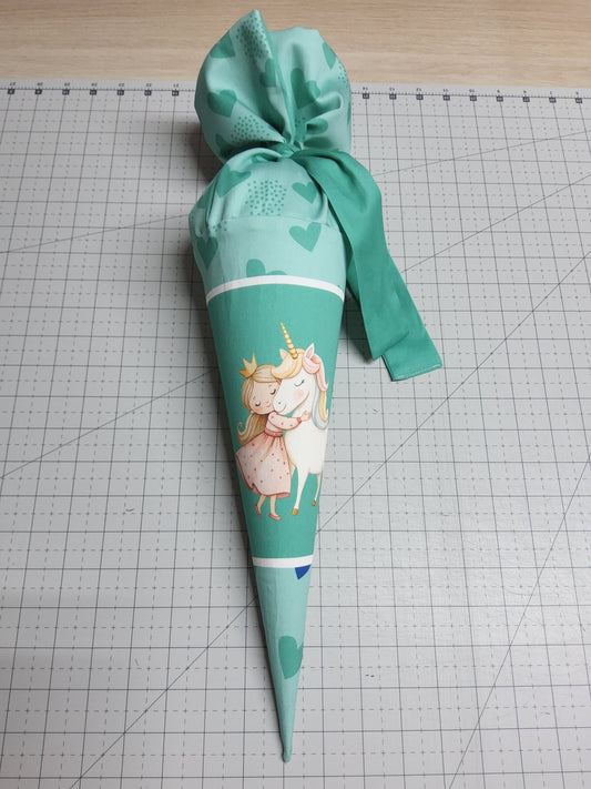 Sofortkauf 35cm: Zuckertüte mit Rohling 35 cm (Geschwistertüte) - wie abgebildet