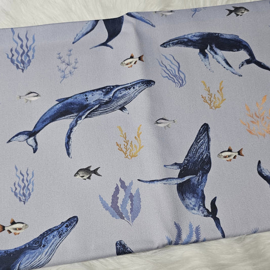 Sofortkauf: Baumwolle Stoffmix  ca. 150 x 100 cm - Wale mit passenden Unifarben