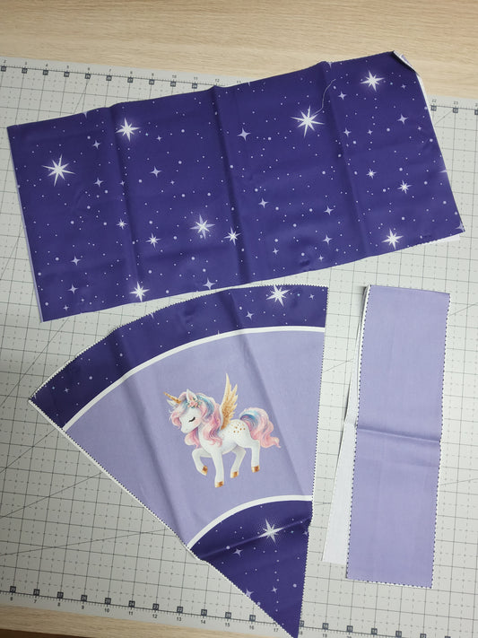 Sofortkauf 35cm: 35 cm Geschwistertüte aus Baumwolle als Nähset - wie abgebildet