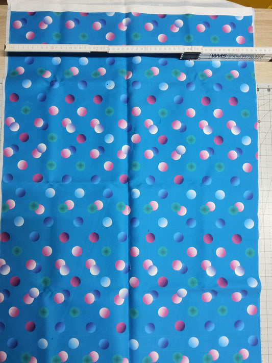 Sofortkauf:Baumwolle Ozeanfreunde ca. 0,50cm x 150 cm - (Fehler-Flecken-wie abgebildet)
