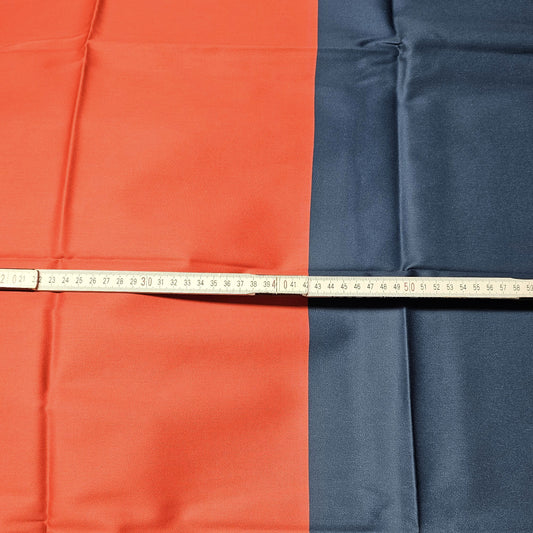 Sofortkauf: Baumwolle Stoffmix  ca. 150 x 100 cm - Rotblaues Feld, Unifarben sind nicht mittig geteilt