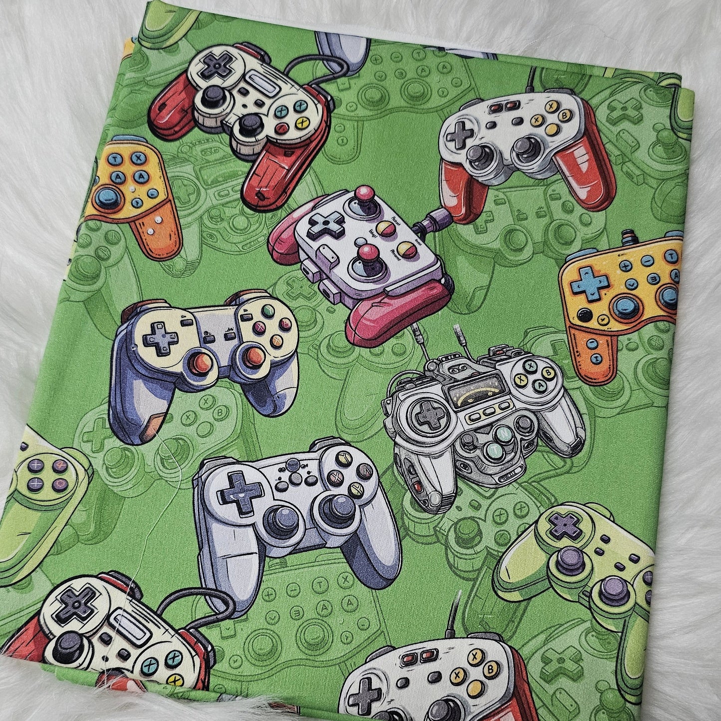 Sofortkauf: Baumwolle ca. 150 x 100 cm - Game Contoller