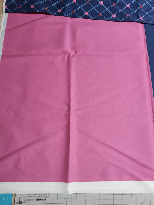 Sofortkauf: Baumwolle Stoffmix  ca. 150 x 100 cm - "Pferdesteppstoff 2.0" ( Streifenauf Pink-siehe Bild)