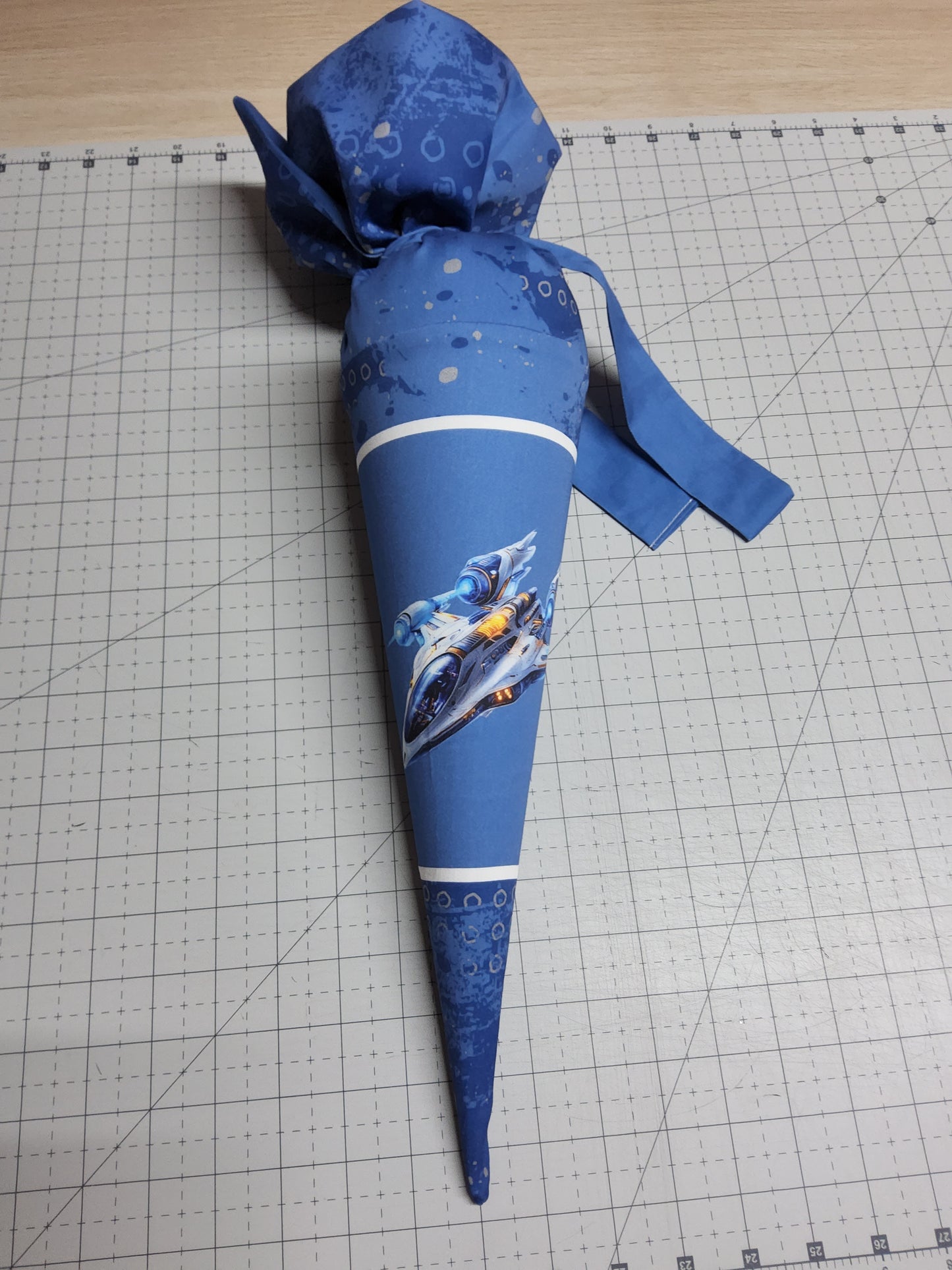 Sofortkauf 35cm: Zuckertüte mit Rohling 35 cm (Geschwistertüte) - wie abgebildet