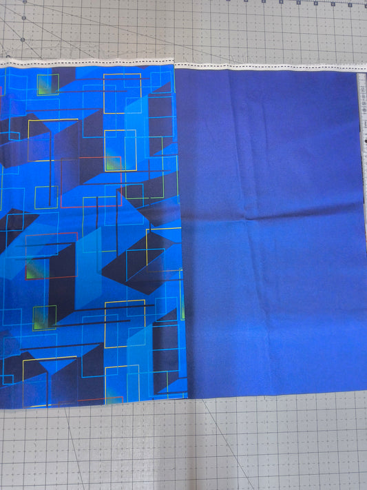 Sofortkauf: Baumwolle-Meterware ca. 150 x 42 cm - " Polizeistation - Farbe läuft aus - siehe Bild " (Nr. 172)