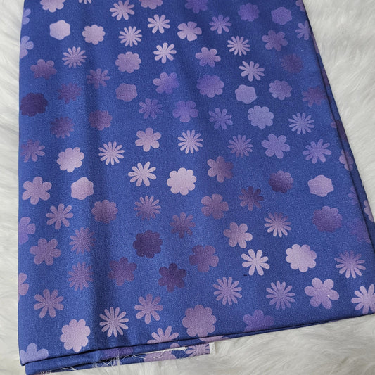 Sofortkauf: Bio Baumwolle Stoffmix ca. 150 x 100 cm - Aquarellblumen, Probedruck