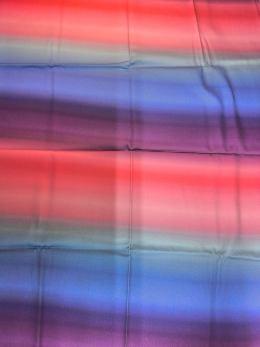Sofortkauf: Bio Baumwolle - Meterware ca. 150 x 95 cm - " Farbverlauf pink lila"  (Probedruck + kleine Punkte siehe Bild - Nr. 142)