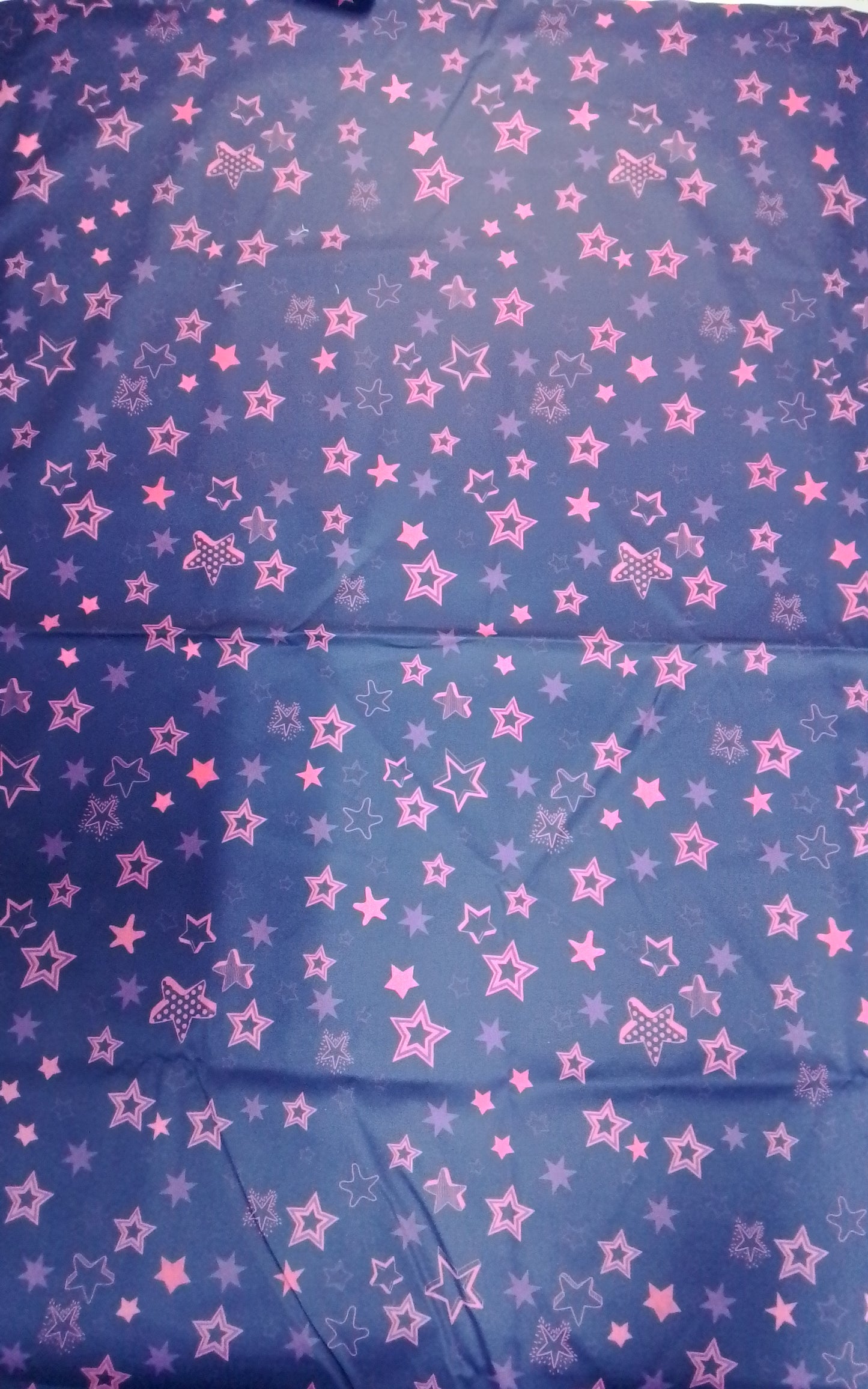 Sofortkauf: Baumwolle Stoffmix  ca. 150 x 100 cm - "Pferdesteppstoff 2.0" ( Pink Stars Peggy -siehe Bild-Nr. 009)