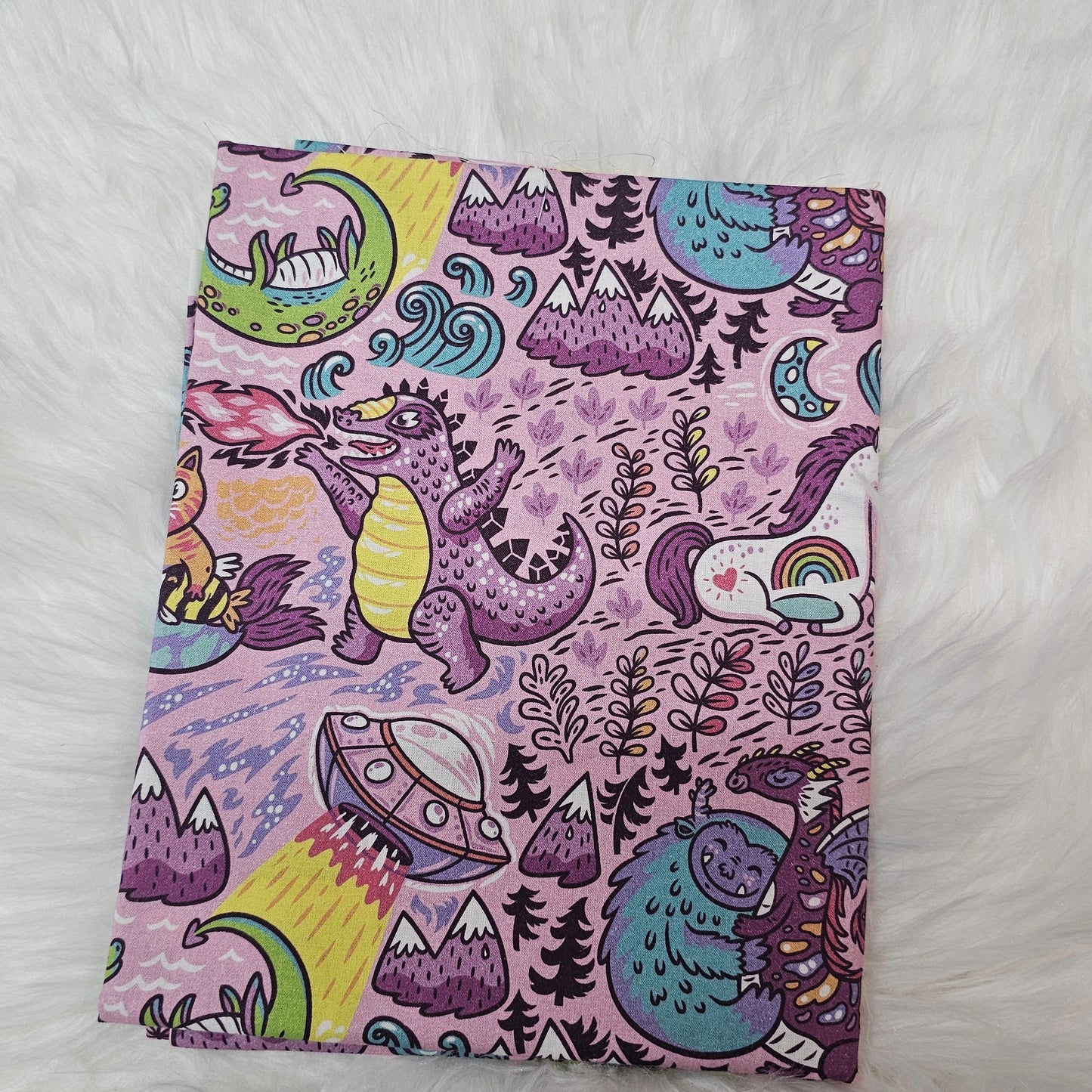 Sofortkauf: Baumwolle ca. 150 x 100 cm - Bunte Welt