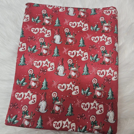 Sofortkauf: Jersey ca. 145 x 100 cm - xmas rot